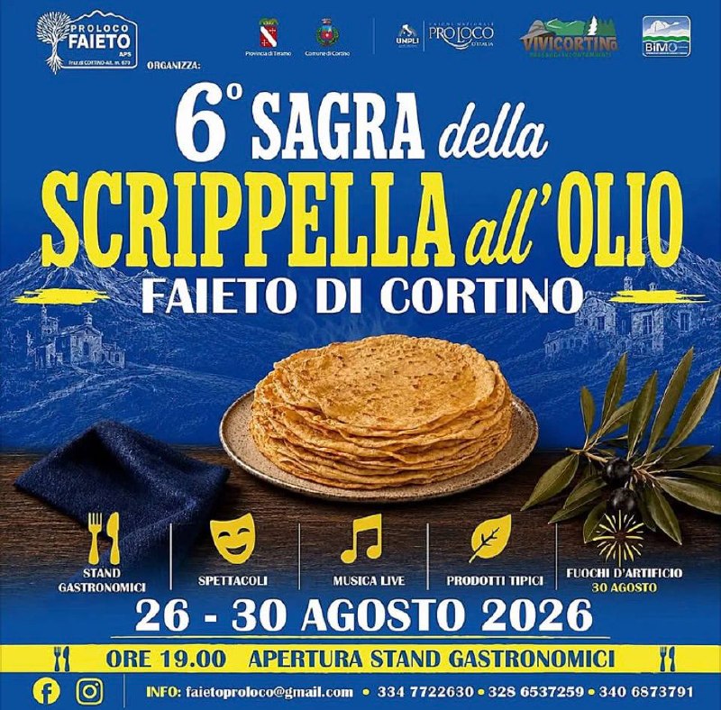 Sagra della Scrippella all'Olio