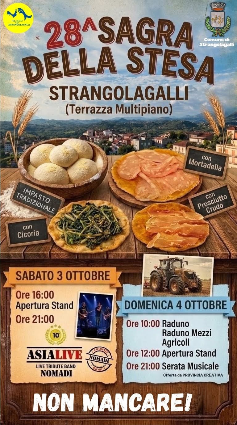 Sagra della Stesa in Strangolagalli