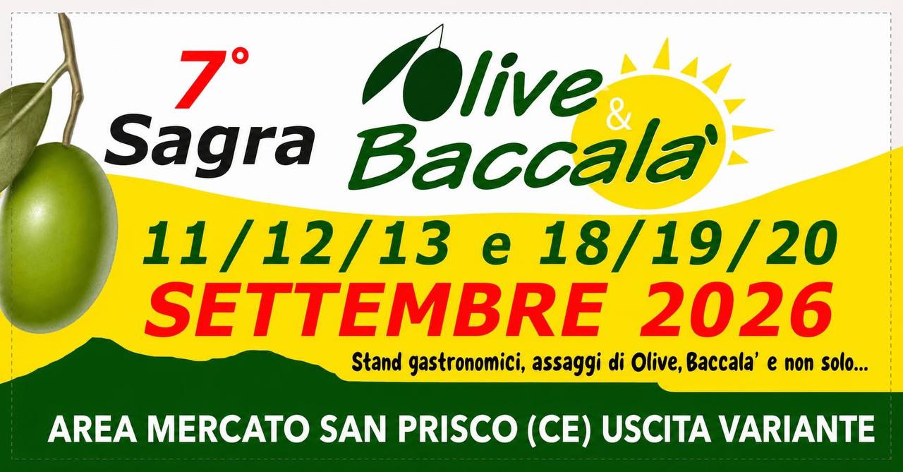 Sagra Baccalà Olive