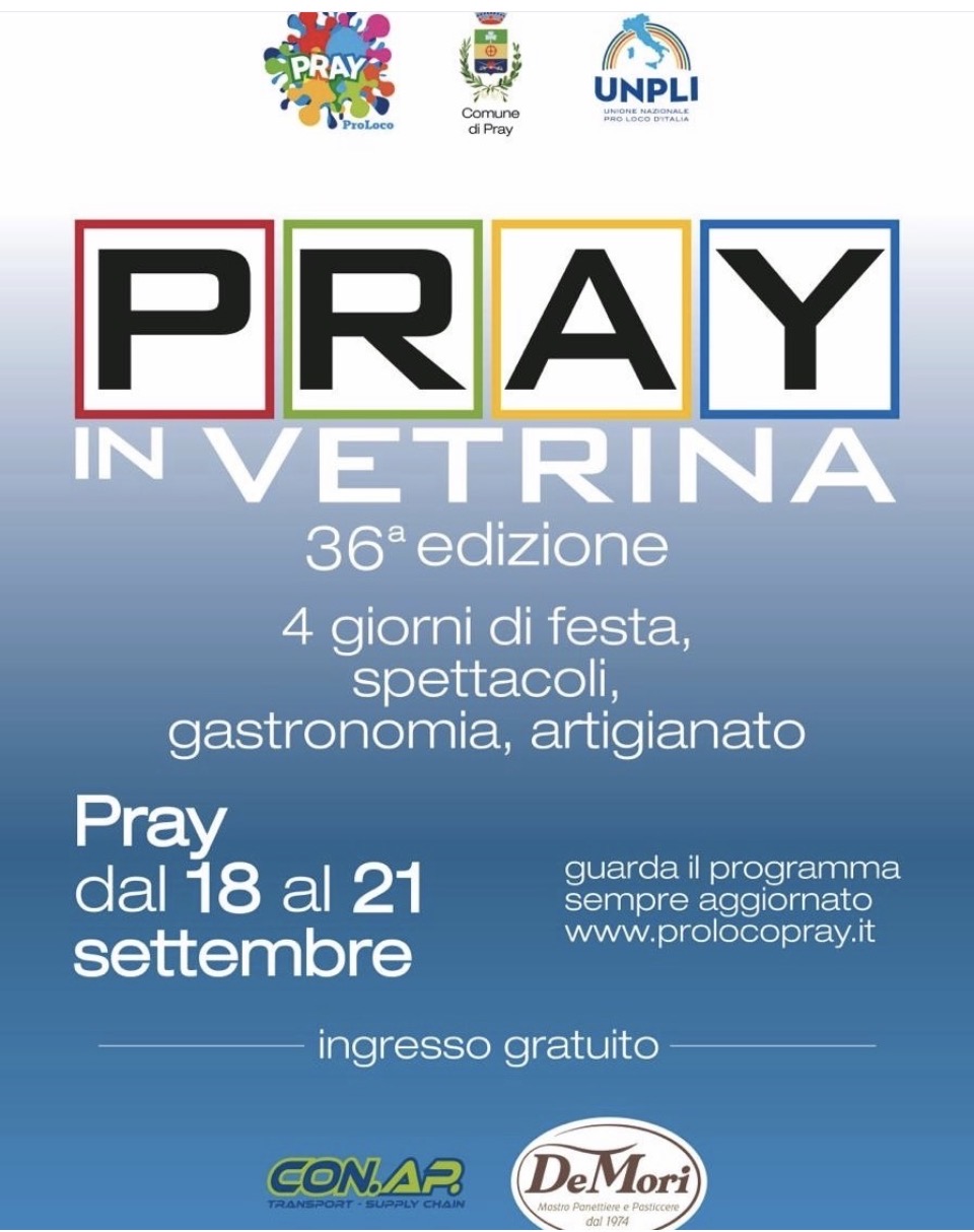 Pray In Vetrina