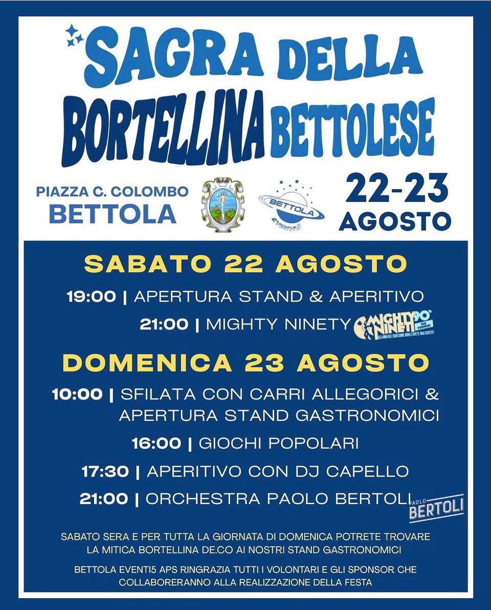Sagra della Bortellina Bettolese
