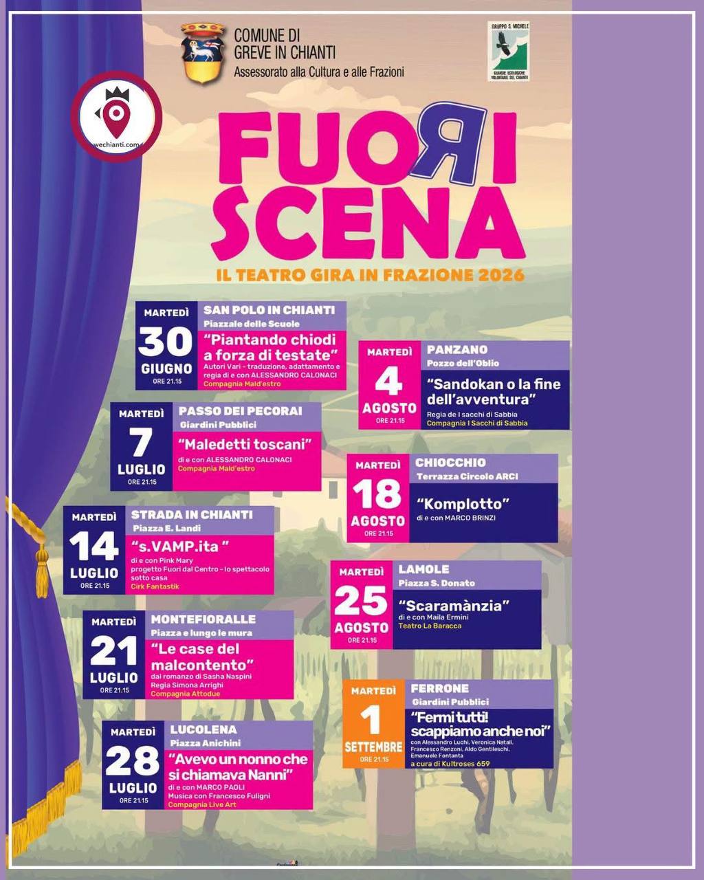 Fuori Scena - Il Teatro Gira in Frazione