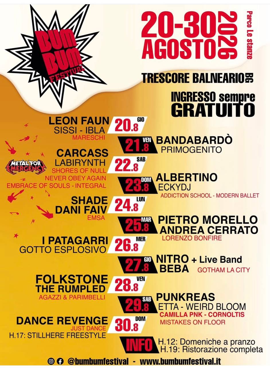 BUM BUM FESTIVAL