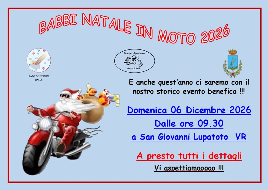 Babbi Natale in Moto