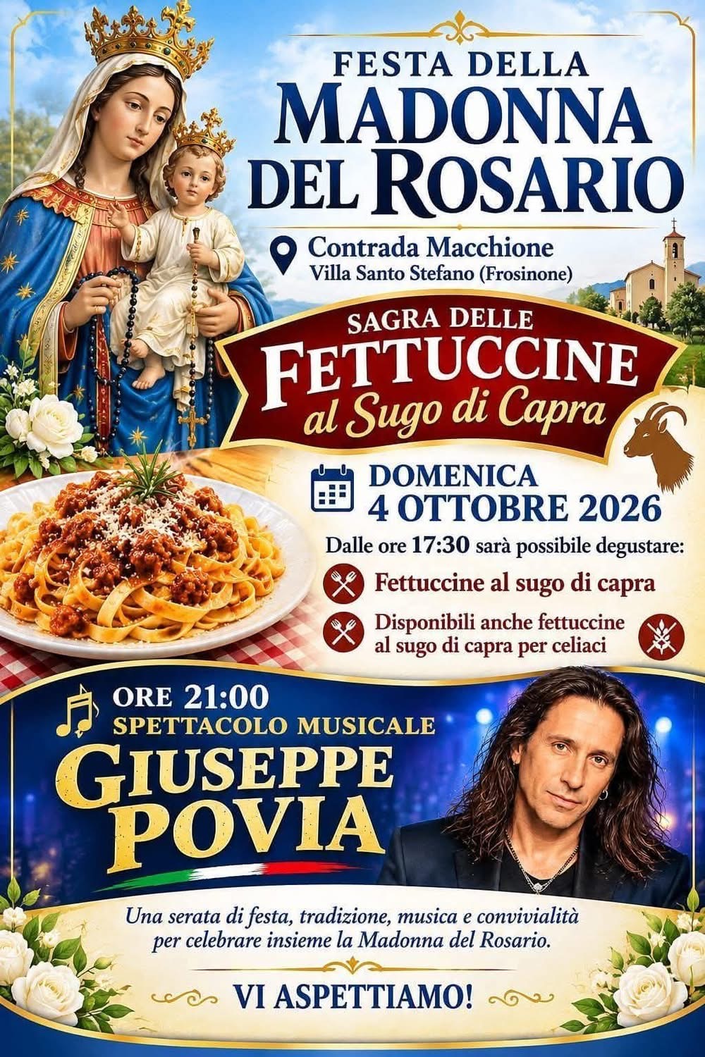 Festa della Madonna del Rosario in Villa Santo Stefano