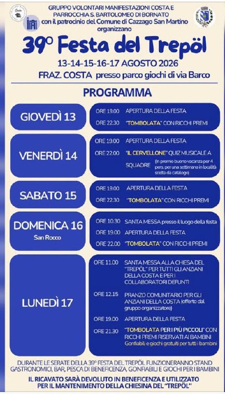 39° Festa del Trepöl