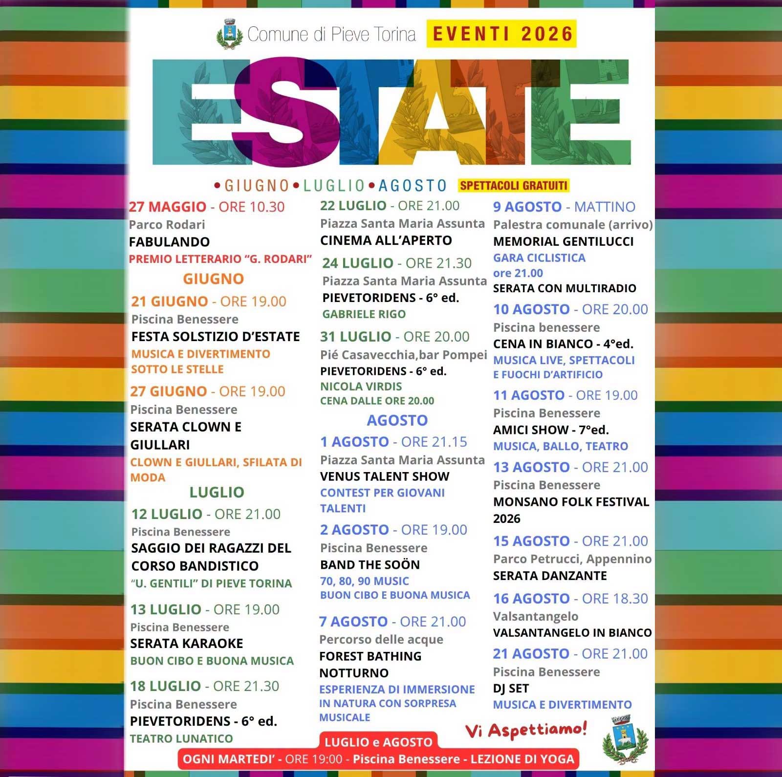 Eventi Estate Pieve Torina