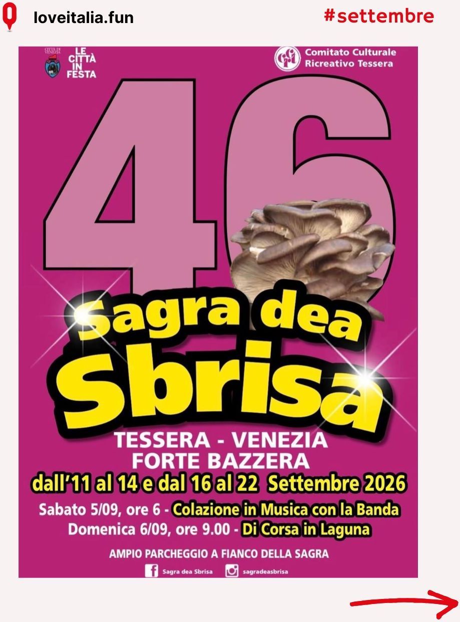 Sagra dea Sbrisa