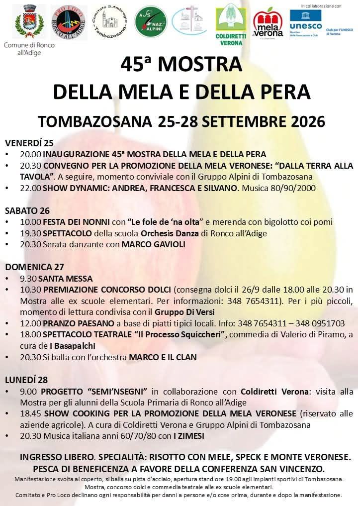 Mostra della Mela e della Pera Tombazosana