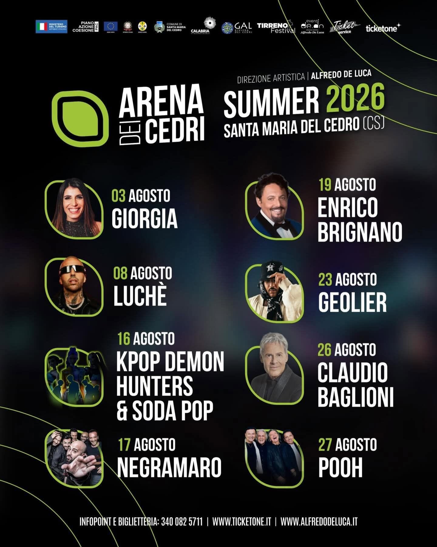 Arena dei Cedri Summer 2026