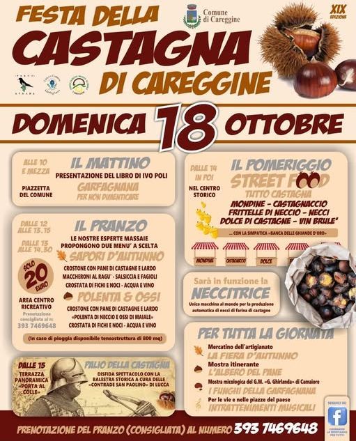 Festa della Castagna di Careggine – Chestnut Festival