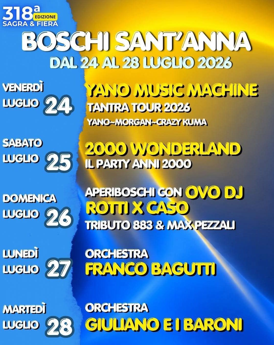 Boschi Sant'Anna Sagra & Fiera