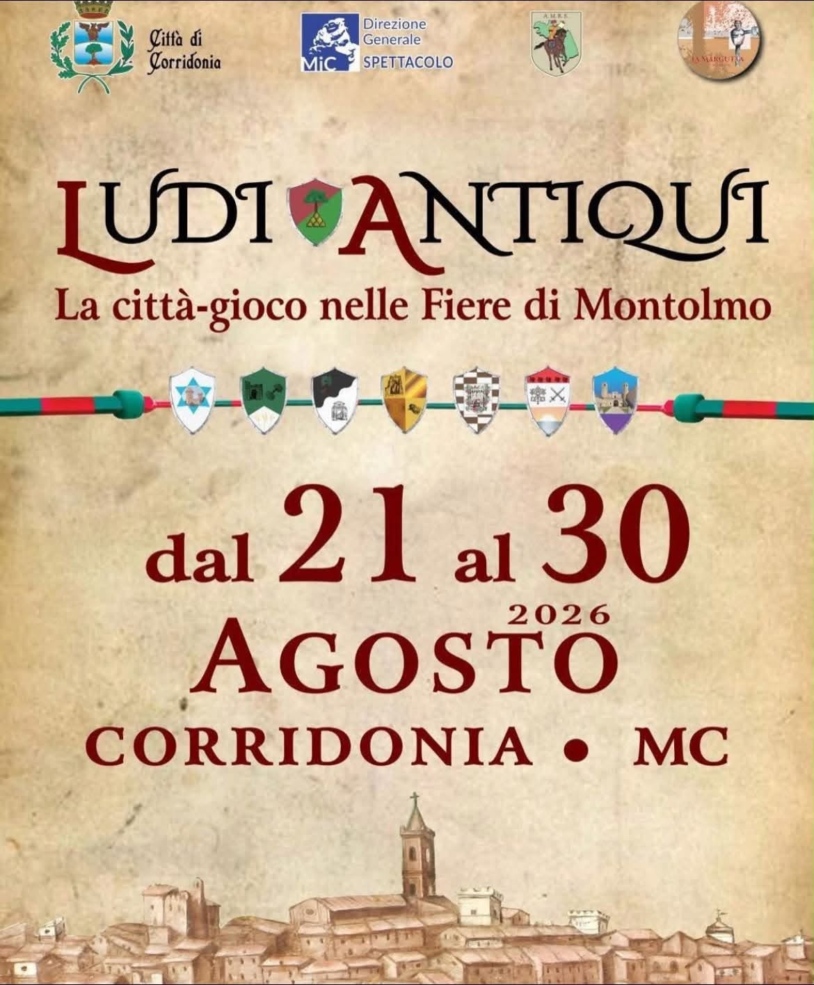 Ludi Antiqui - La città-gioco nelle Fiere di Montolmo