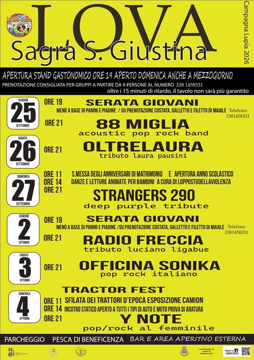 Sagra S. Giustina in Lova, VE