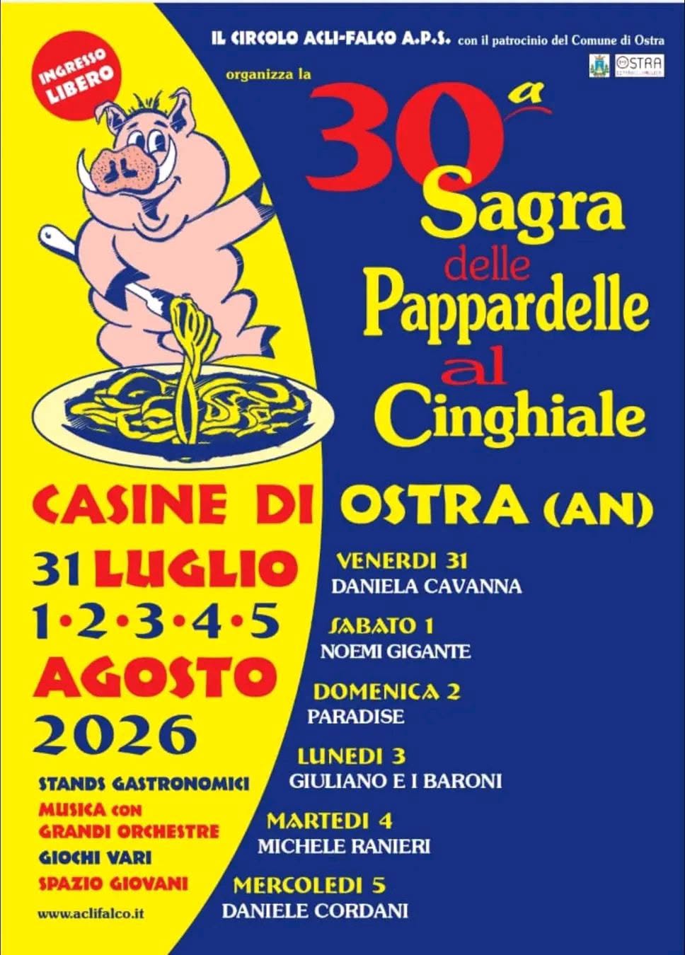 Sagra delle Pappardelle al Cinghiale