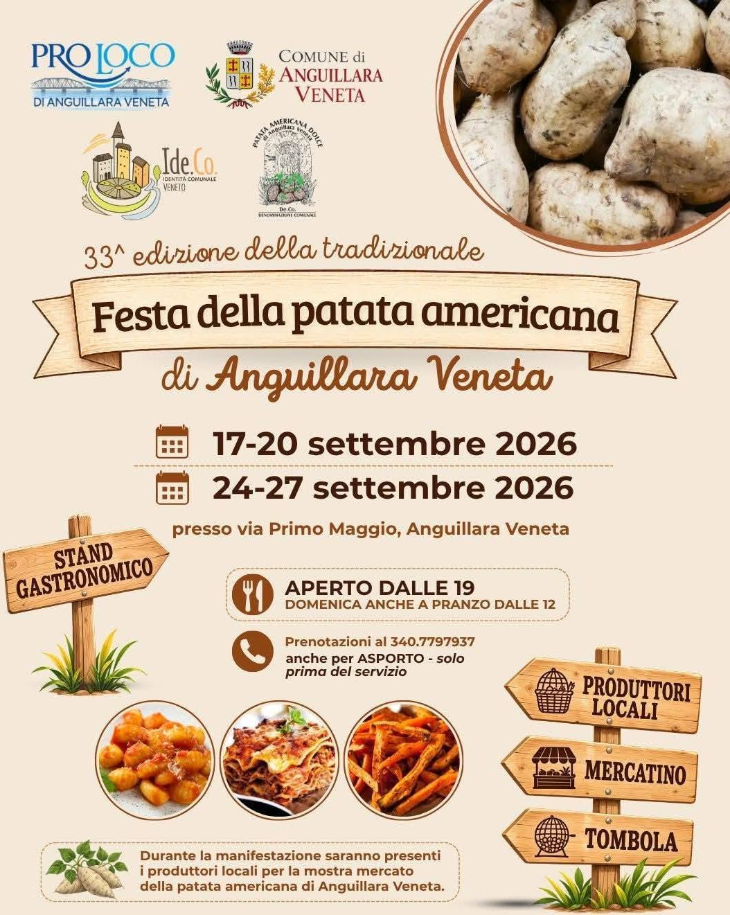 Festa della patata americana di Anguillara Veneta
