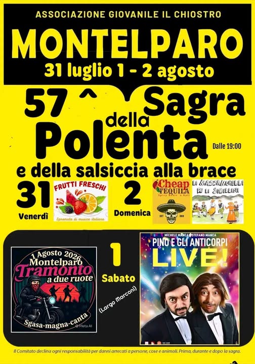 Sagra della Polenta e della salsiccia alla brace