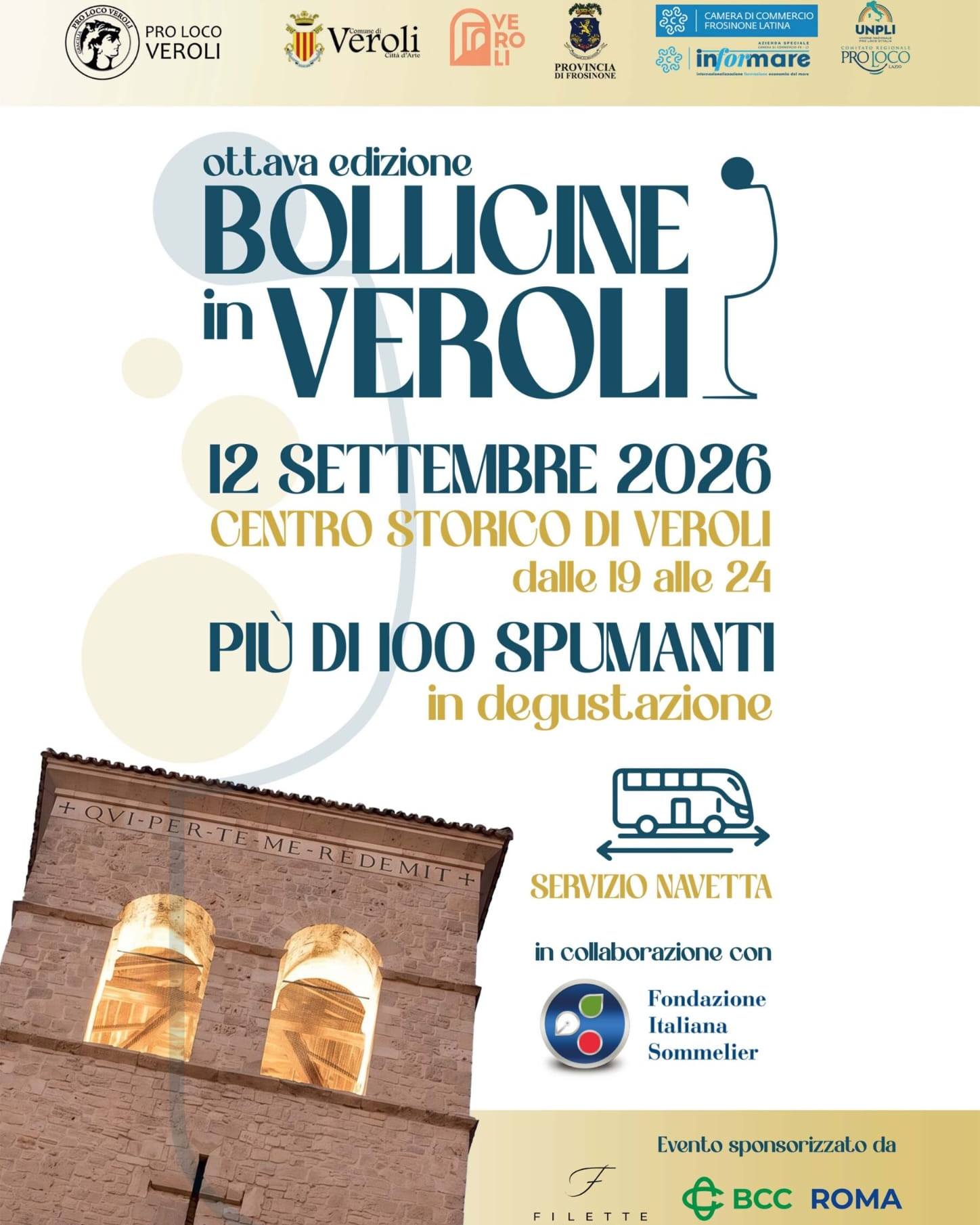 Bollicine in Veroli