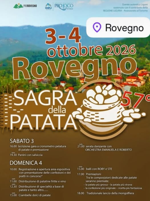 Sagra della Patata - Rovegno (GE)