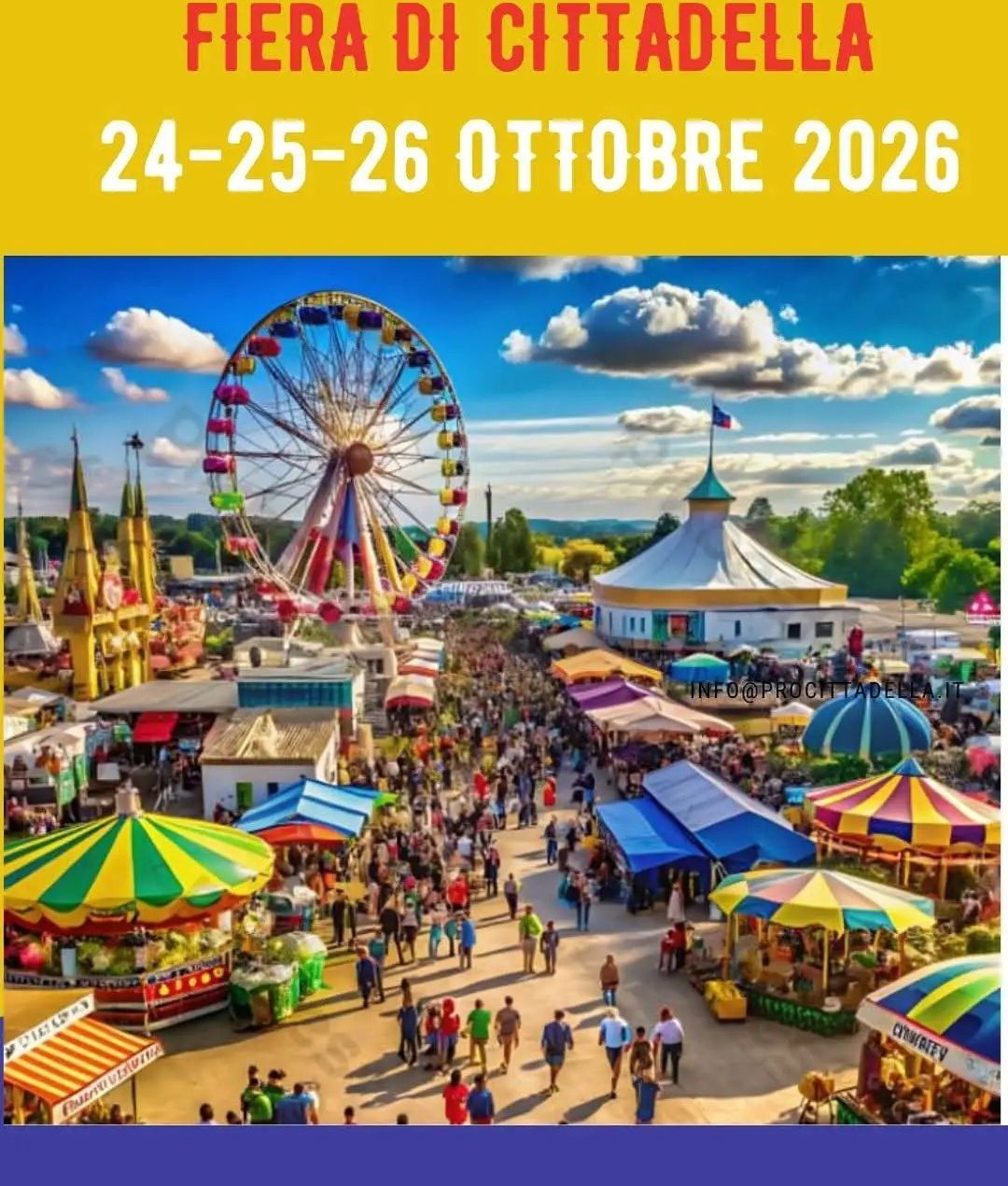 Fiera Franca in Cittadella, PD