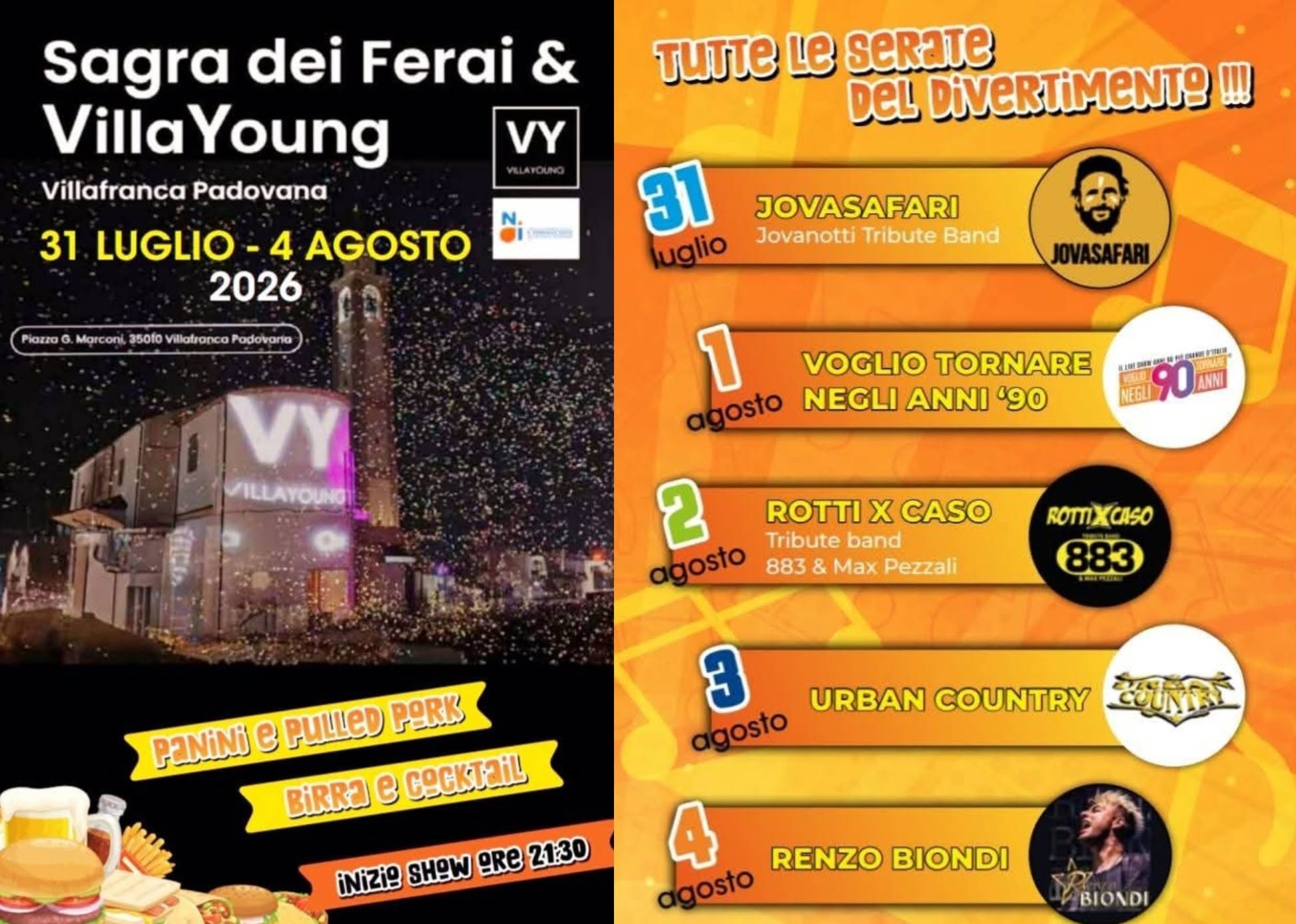 Sagra dei Ferai & Villa Young