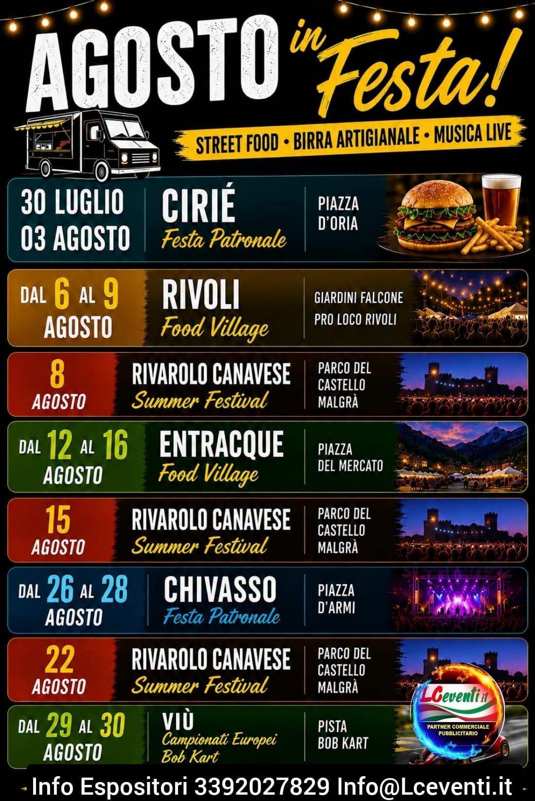 AGOSTO in Festa!