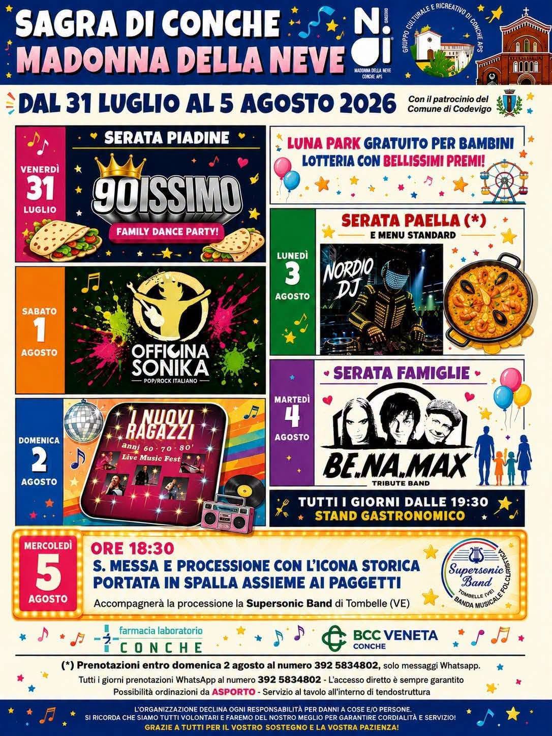 Sagra di Conche Madonna della Neve