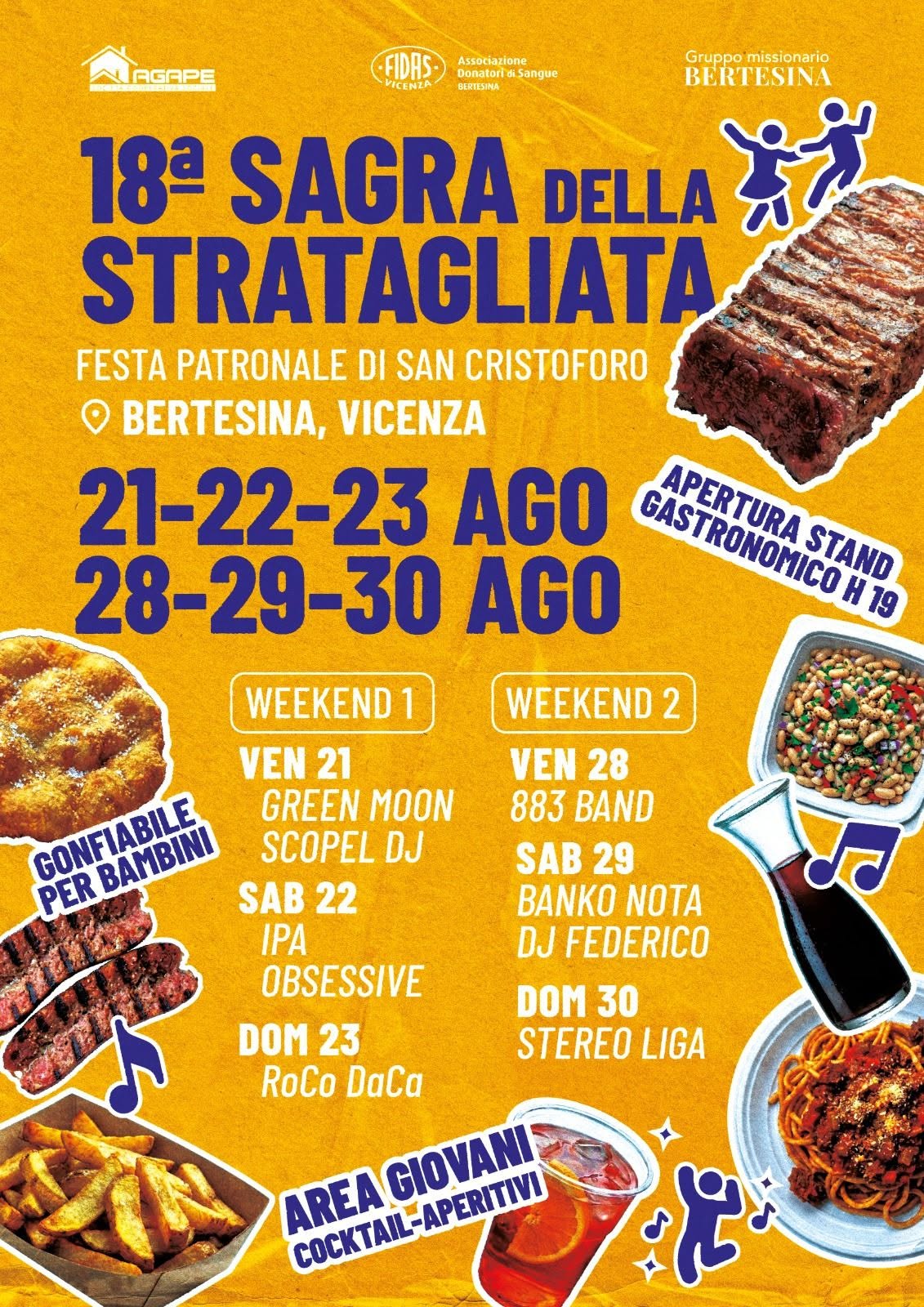 Sagra della Stratagliata e Festa Patronale di San Cristoforo