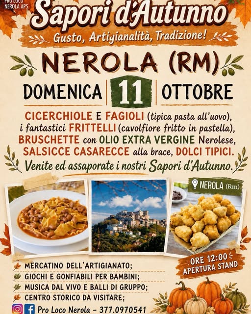 Sapori d'Autunno in Nerola