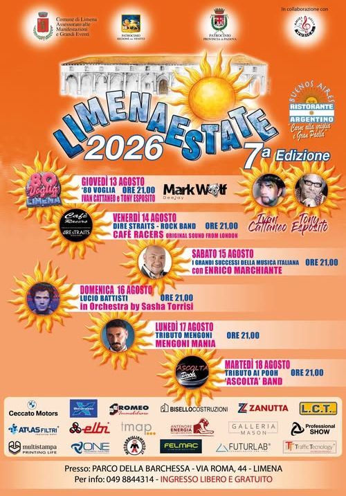 Eventi Limena 2026