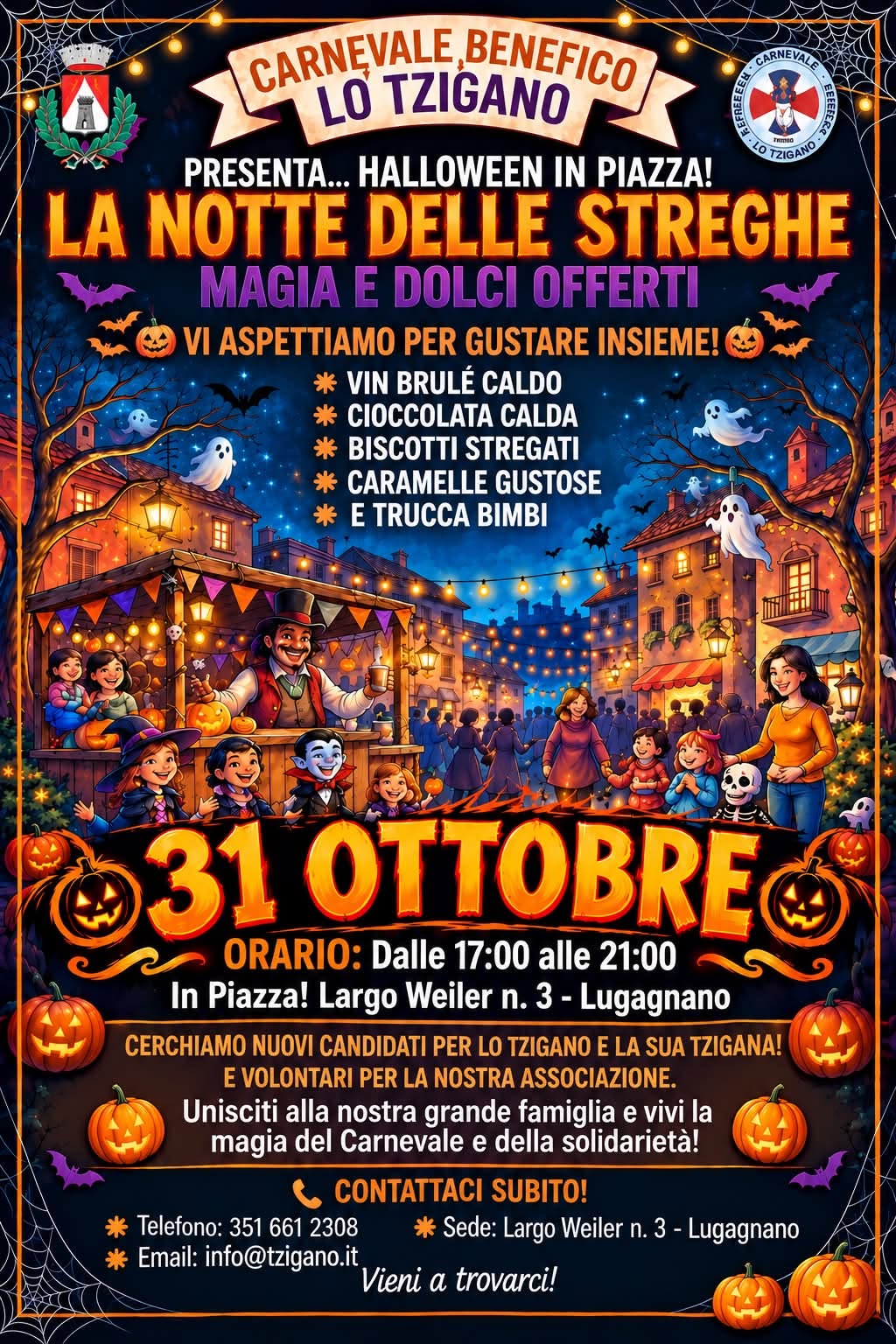 La Notte delle Streghe – Halloween in Piazza