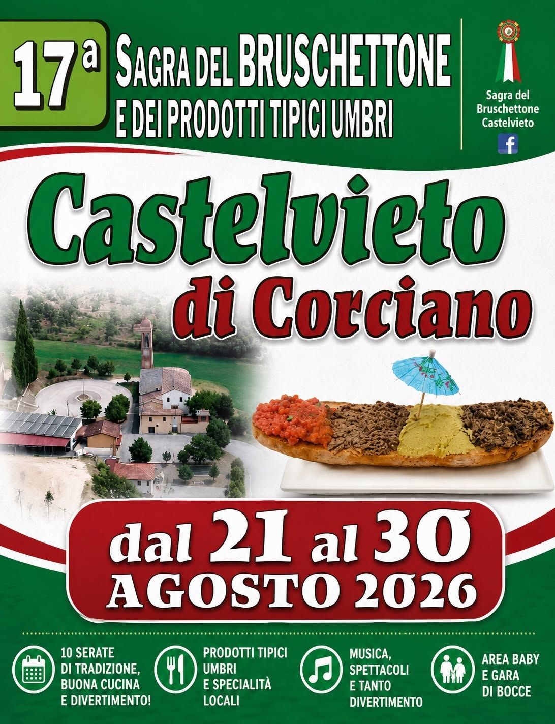 Sagra del Bruschettone e dei Prodotti Tipici Umbri