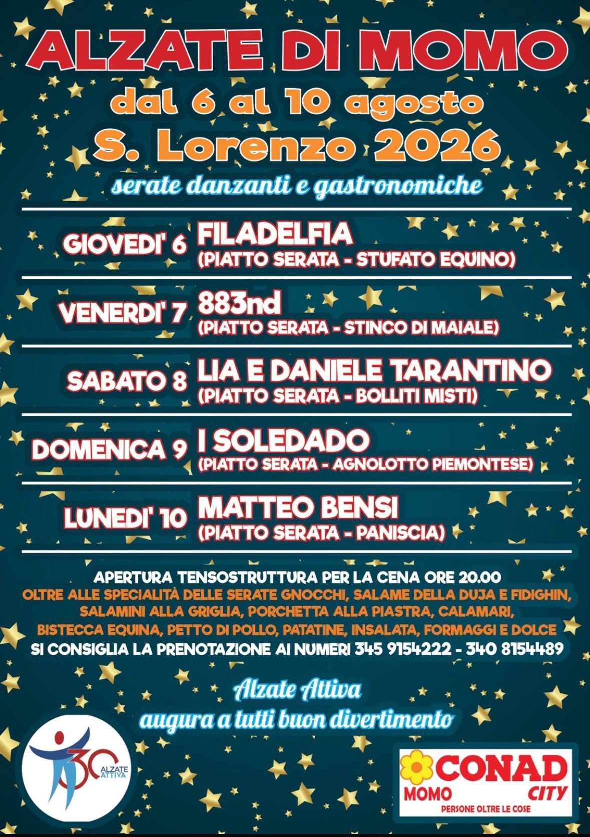 Alzate di Momo