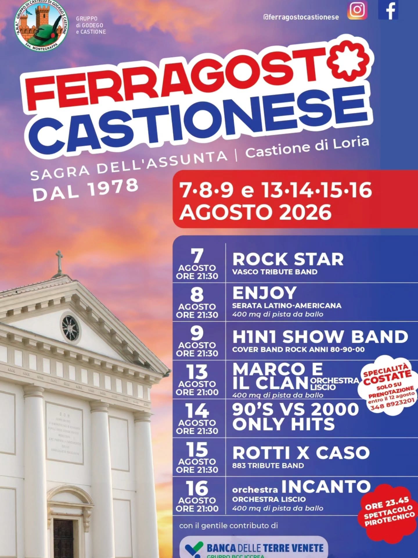 Ferragosto Castionese - Sagra dell'Assunta