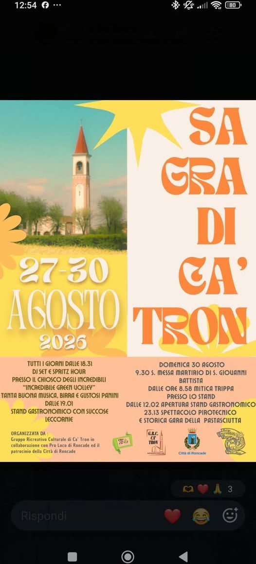 Sagra di Ca' Tron