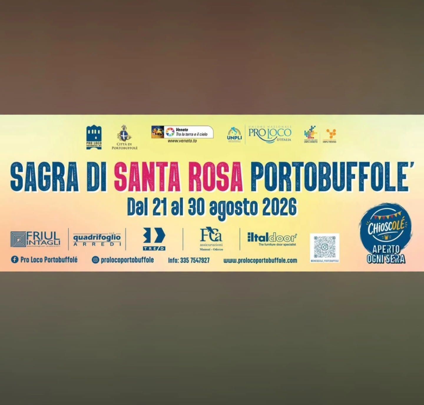 Sagra di Santa Rosa Portobuffolé