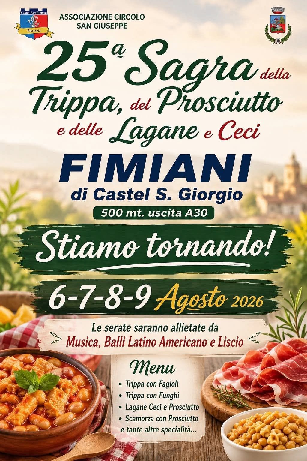 Sagra della Trippa, del Prosciutto e delle Lagane e Ceci