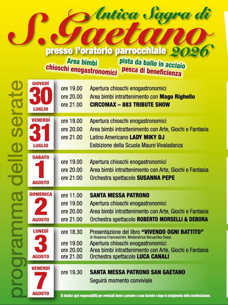 Antica Sagra di S. Gaetano