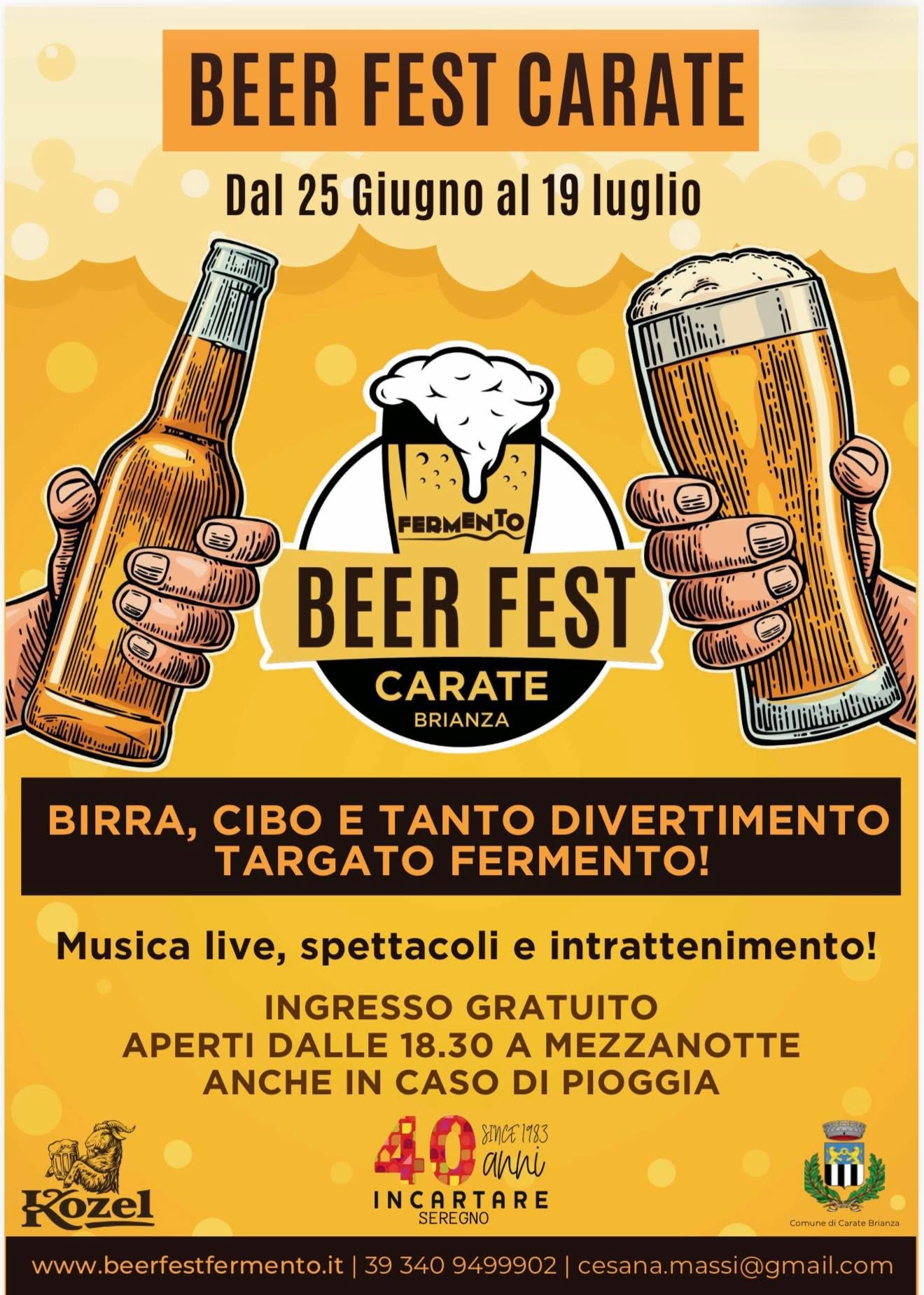 Beer Fest a Carate Brianza