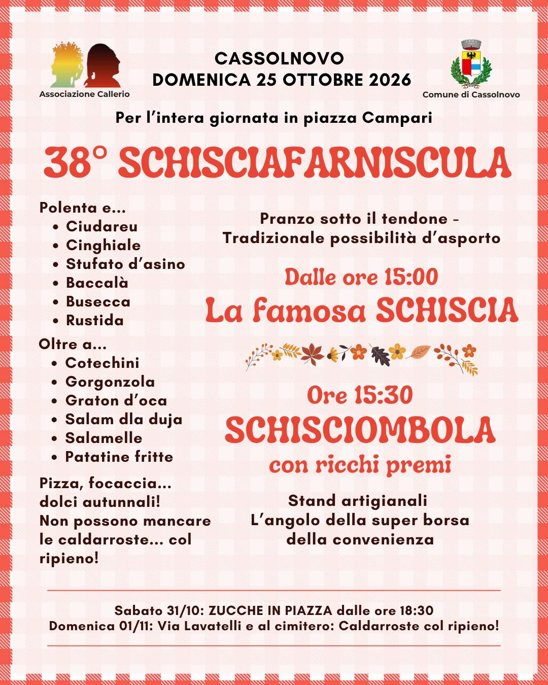 38th Schisciafarniscula Festival