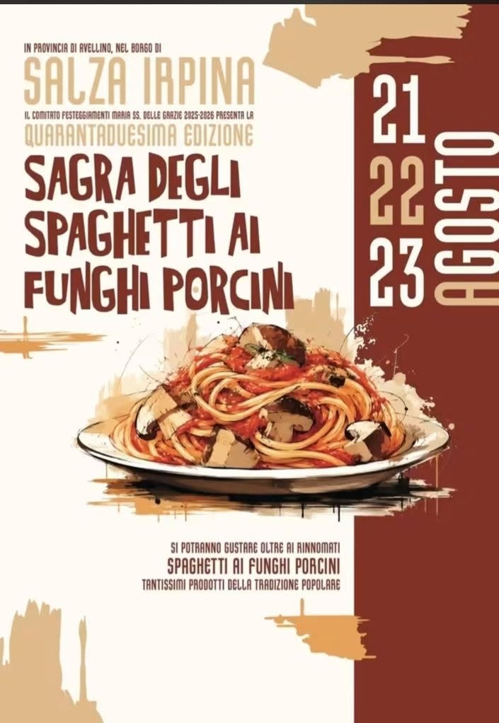 Sagra degli spaghetti ai funghi porcini