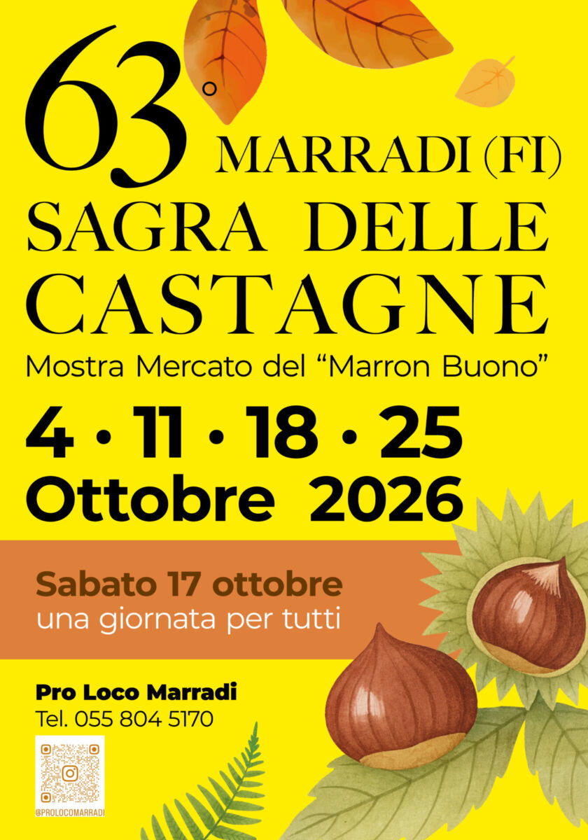 Mostra Mercato del Marron Buono - Marradi Chestnut Fair