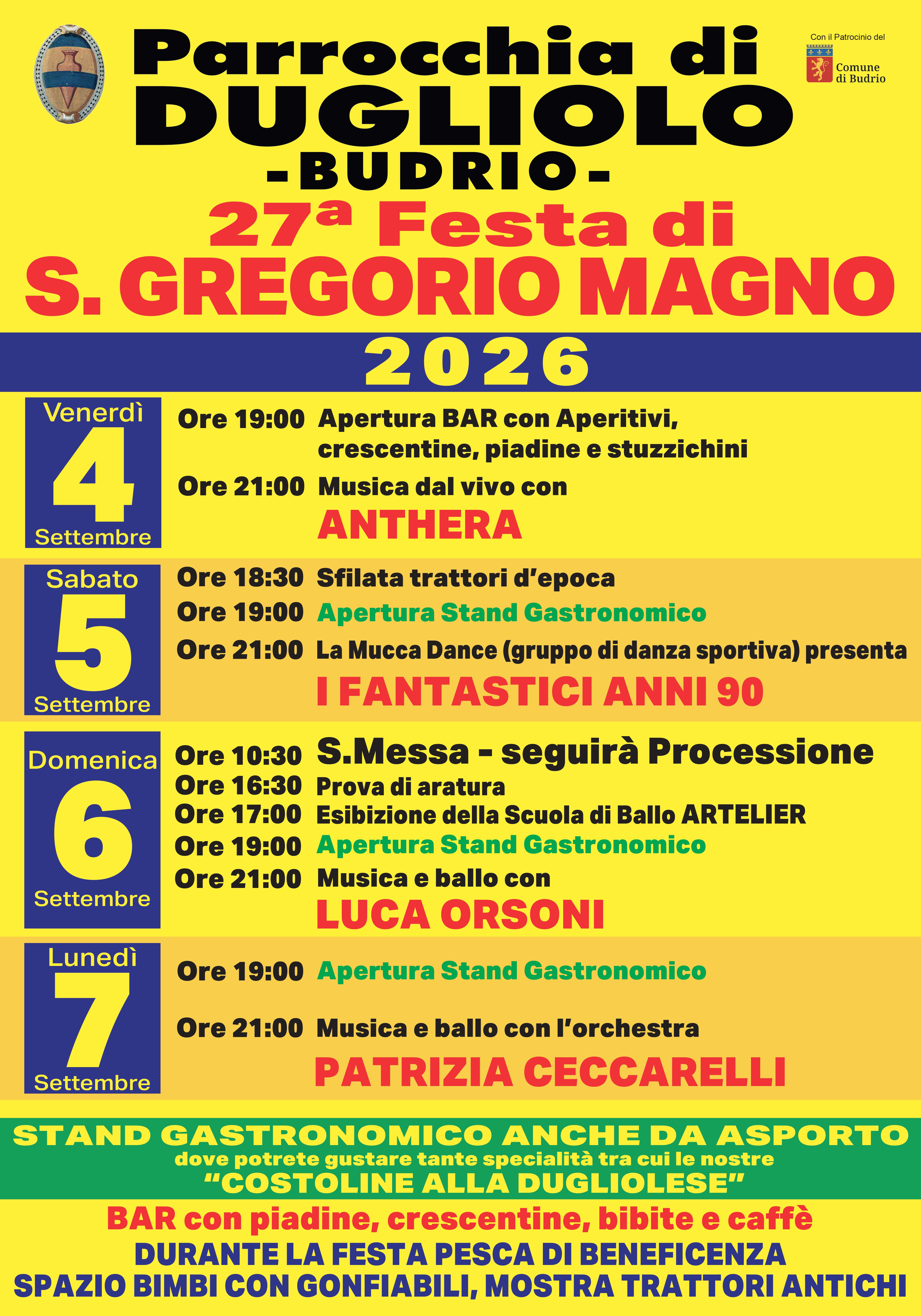 Festa di San Gregorio Magno