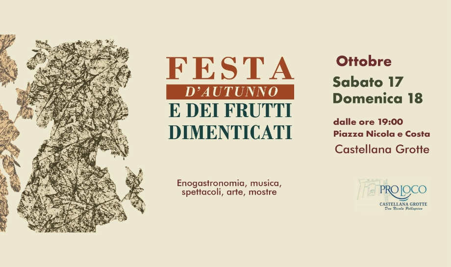 Festa d'Autunno e dei frutti dimenticati