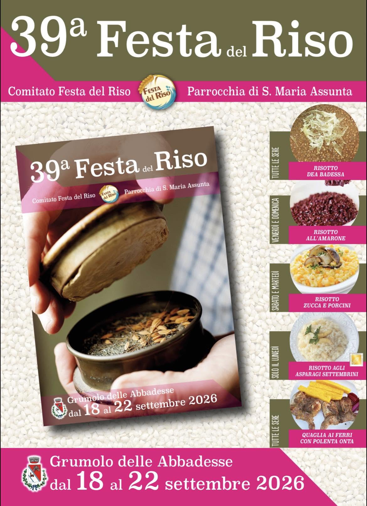 39ª Festa del Riso