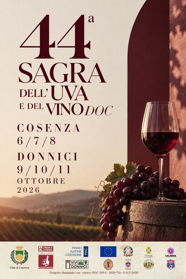 Sagra dell'Uva e del Vino di Donnici – Donnici Grape and Wine Festival