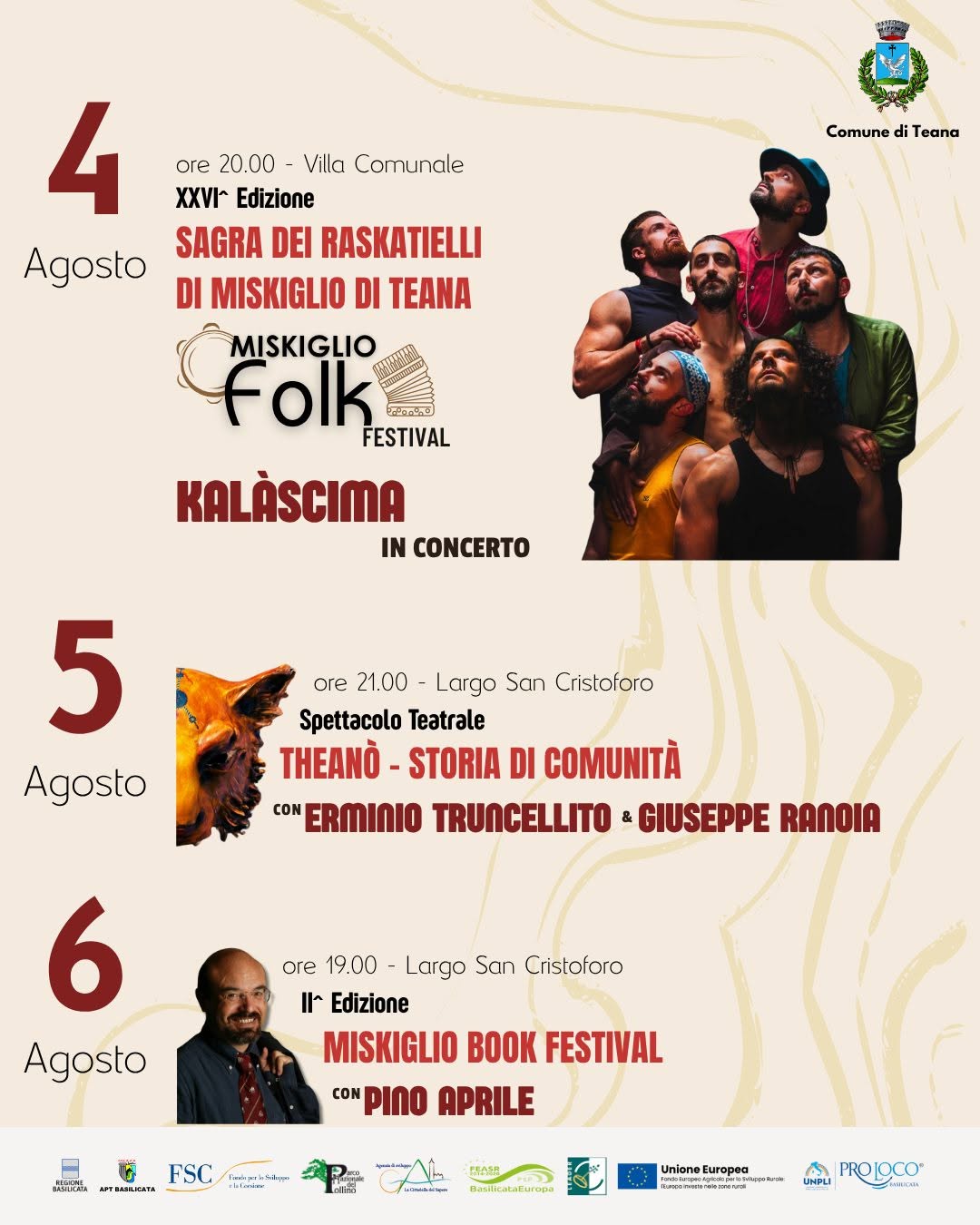 Sagra dei raskatielli di miskiglio di Teana