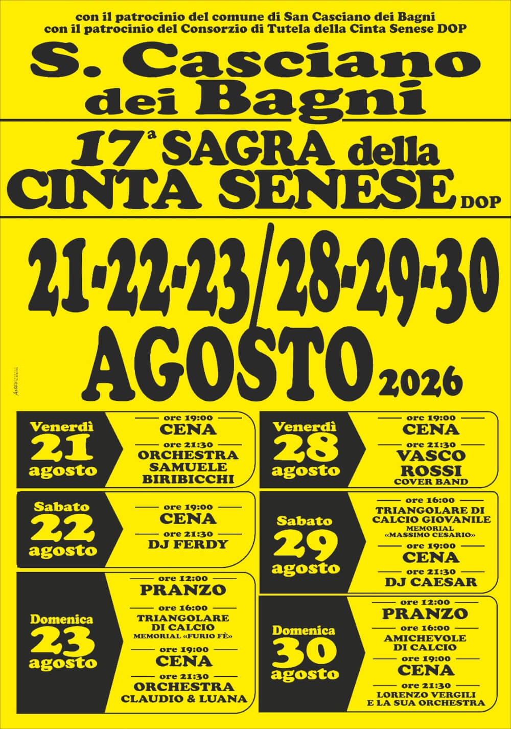 Sagra della Cinta Senese Brada