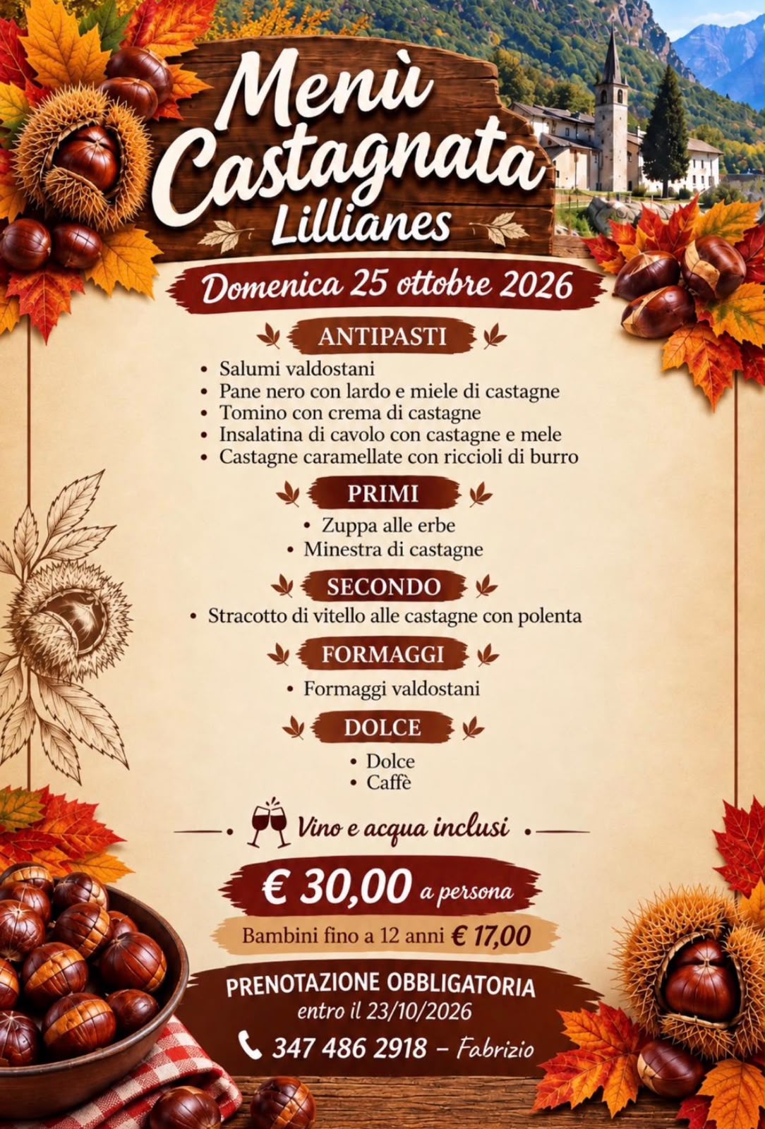 Castagnata di Lillianes