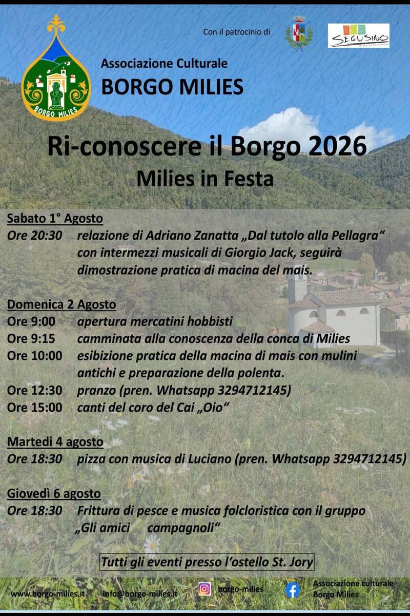 Ri-conoscere il Borgo - Milies in Festa